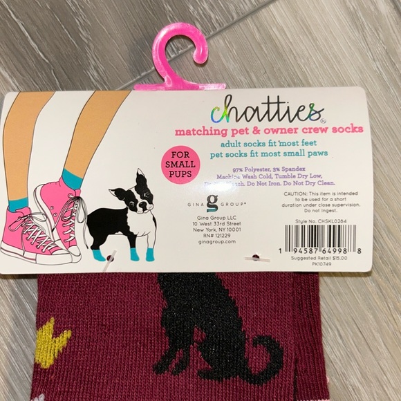 Bundle: Matching Marilyn Monroe & Chatties Doggie & Me Grip Socks - Picture 10 of 10